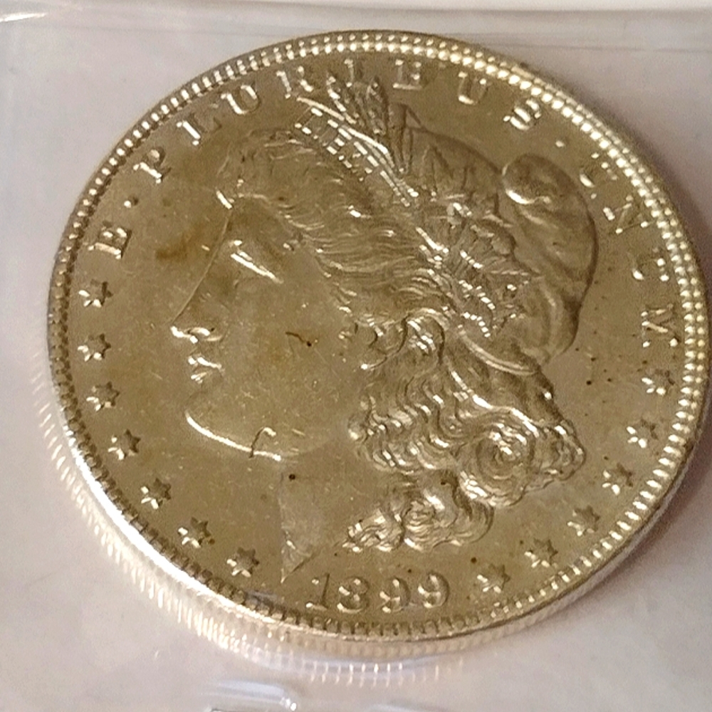 1899-O AU New Orleans  Morgan silver dollar Historical Registry Collection NWT